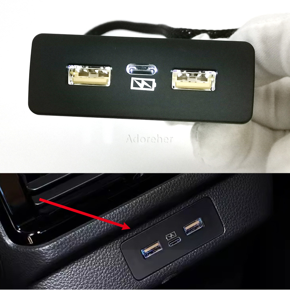 Car Accessories Honda Crv - Chargeur de téléphone rapide à trois