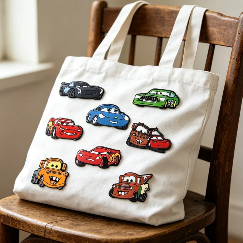 Car Accessories Cute - Lot de 8 badges de film,