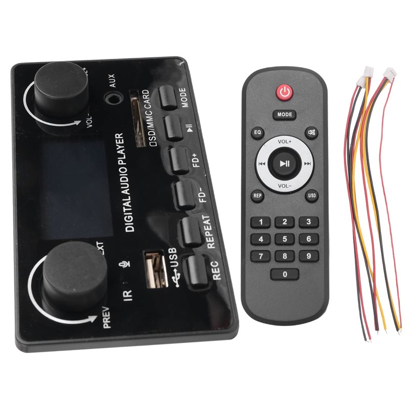 Fm Transmitter - Carte décodeur MP3 Bluetooth 5.0 avec