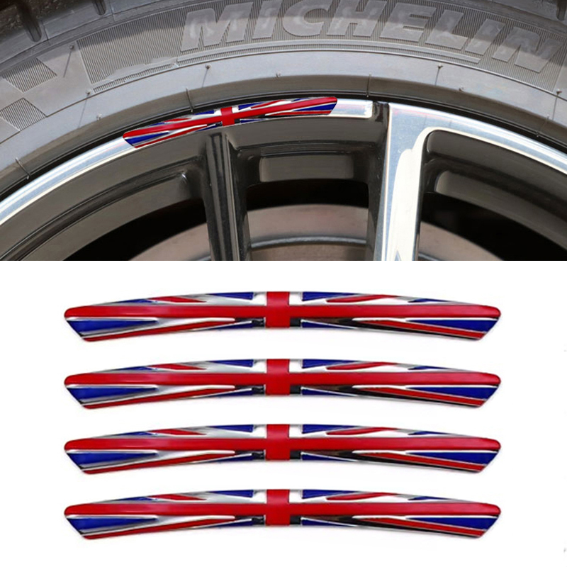 Car Accessories Uk - Autocollant de roue de voiture en
