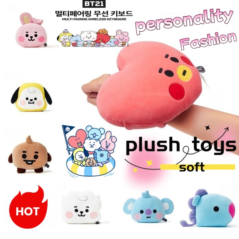 Car Accessories Cute - Coussin en forme de visage BT21,