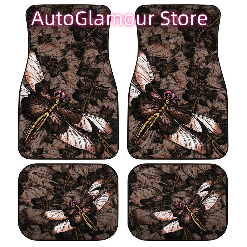 Car Accessories Gift Ideas - Tapis de sol de voiture libellule