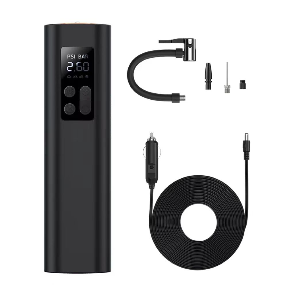 Car Portable Tire Inflator - Mini compresseur d'air numérique sans fil
