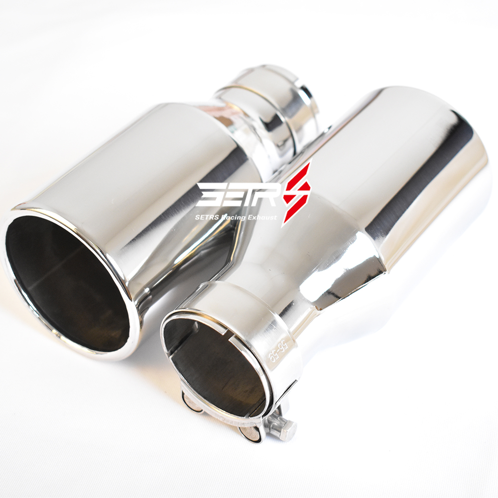 Car Accessories Website - TANUniversal-Embout de Silencieux Bouclé en Acier