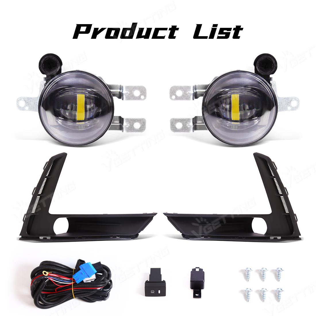 Car Accessories Honda Crv - Ensemble de phares antibrouillard avant de