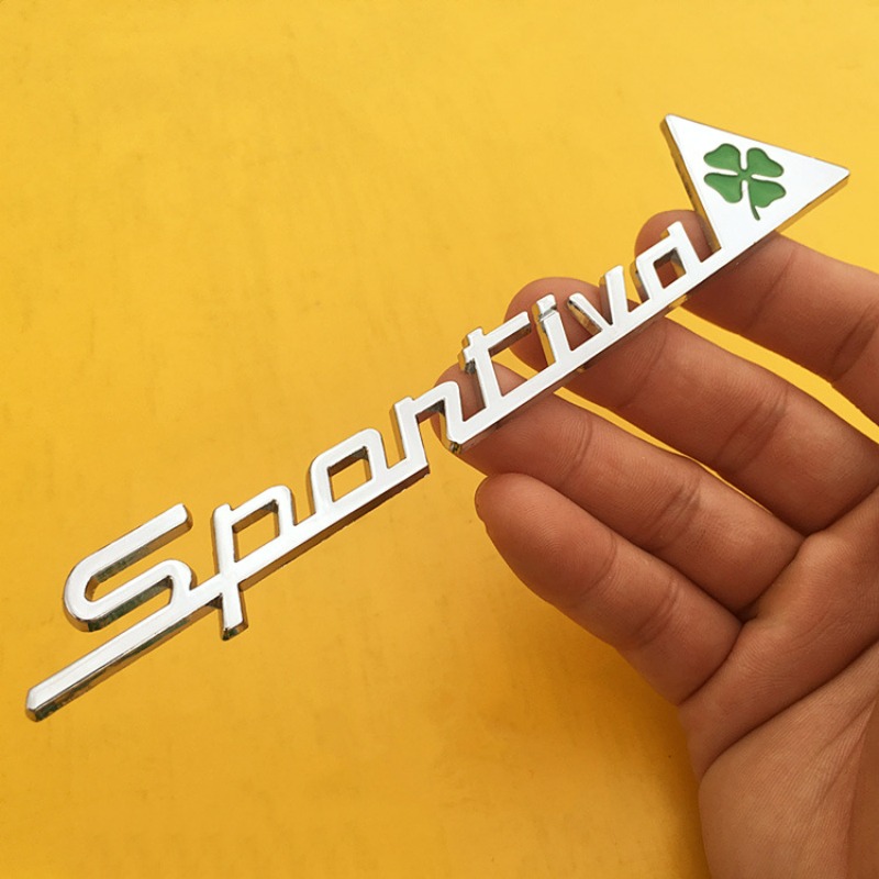 Car Accessories Sticker - Autocollants métalliques de modification de haute