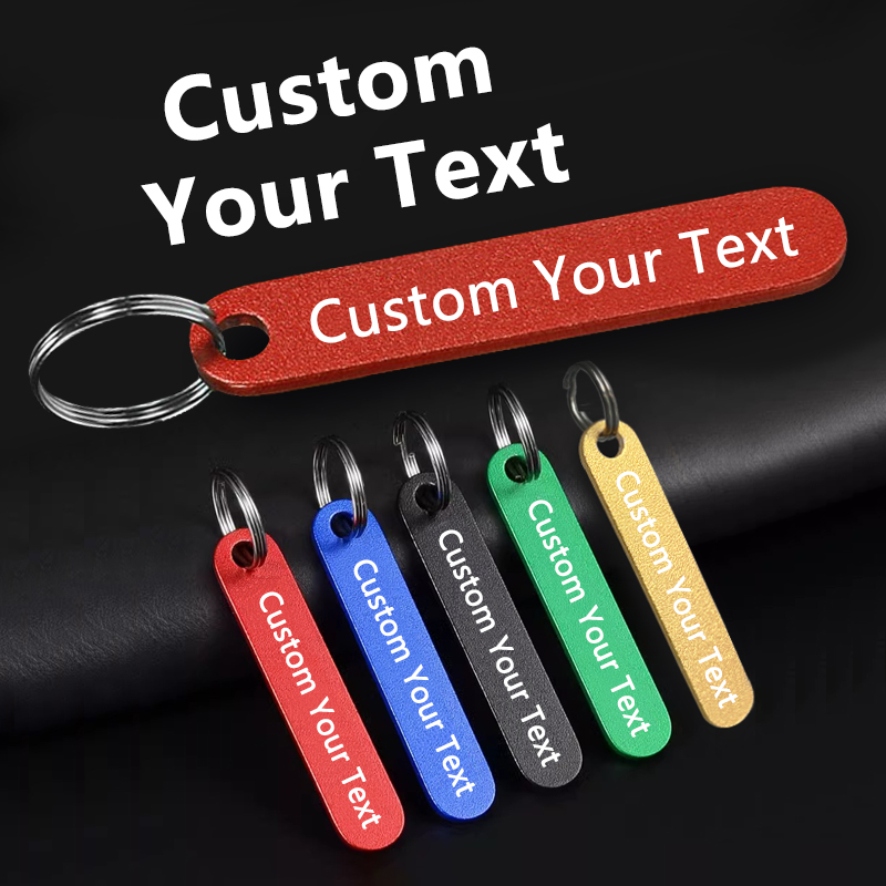 Car Accessories Name - Porte-clés personnalisé en acier inoxydable, 1