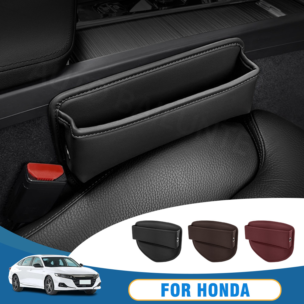 Car Accessories Honda Crv - Boîte de rangement en cuir pour