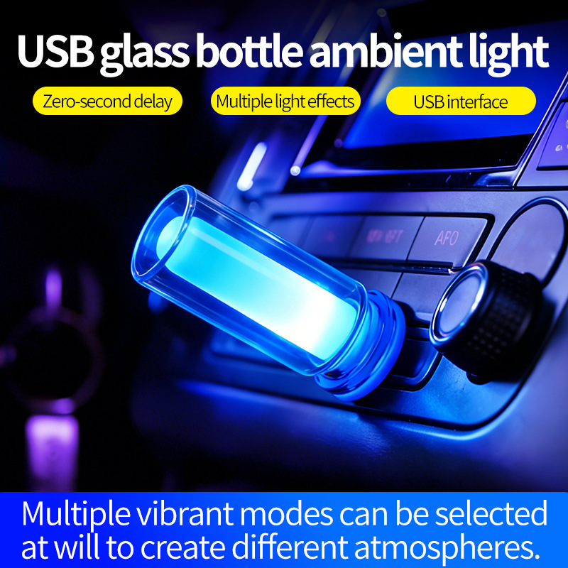 Car Accessories Gift Ideas - Lumière ambiante LED RGB, 10 modes,