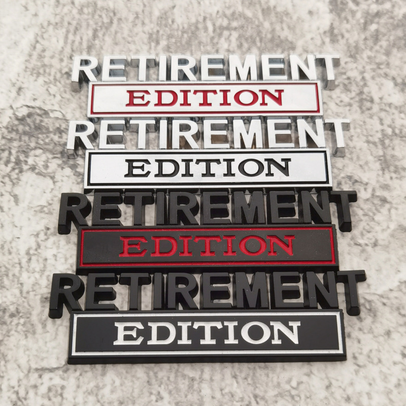 Car Accessories Sticker - Autocollants métalliques de modification de haute