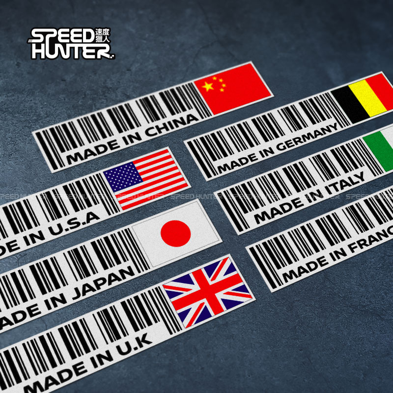 Car Accessories Uk - Autocollants de voiture style JDM avec