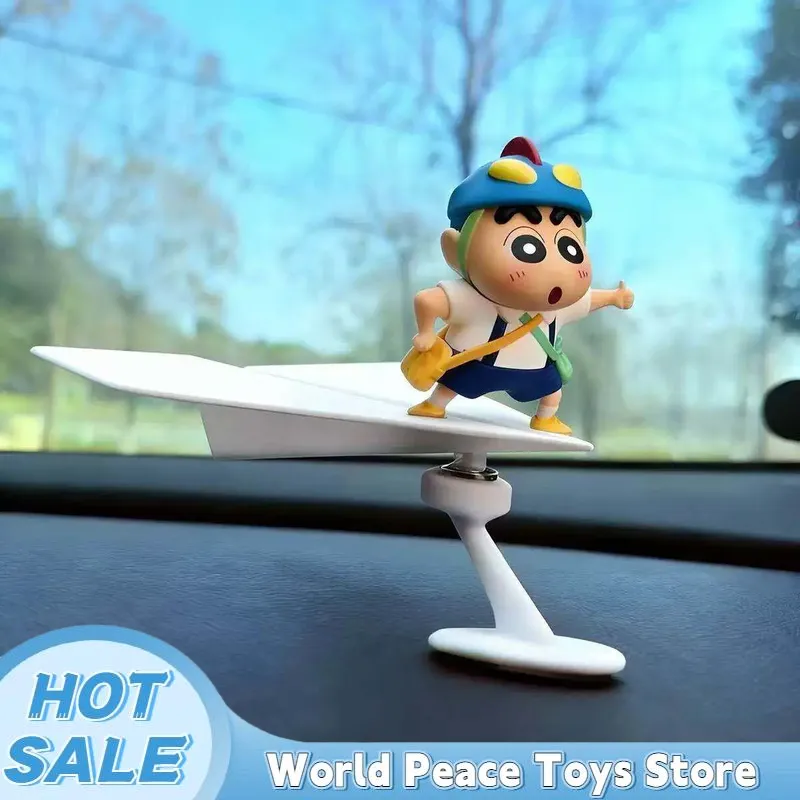 Car Accessories Etsy - Figurines décoratives rotatives Crayon Shin-Chan pour