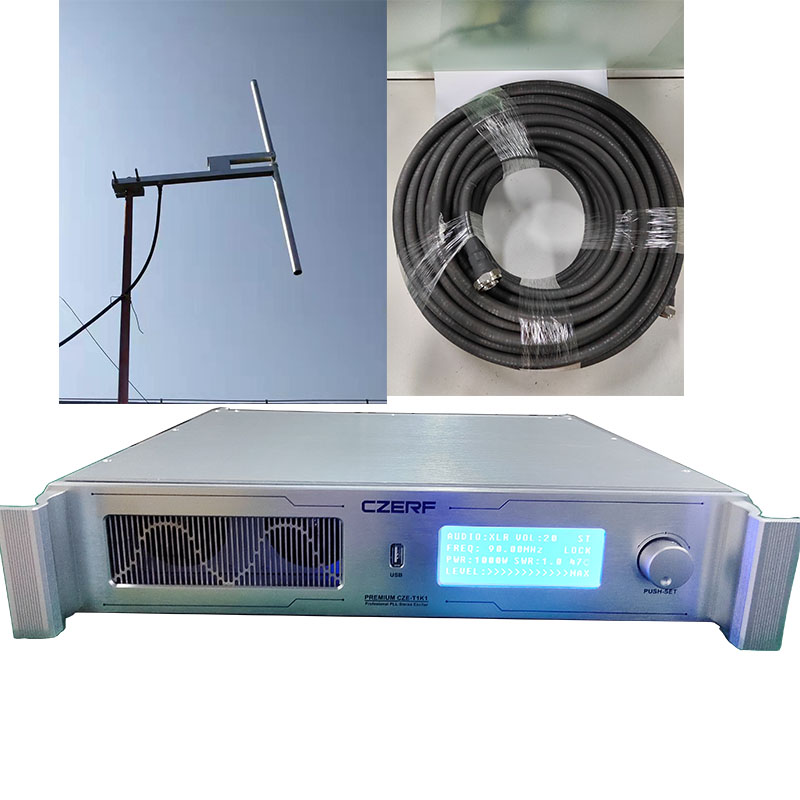 Fm Transmitter - Émetteur FM professionnel de 1 kW,