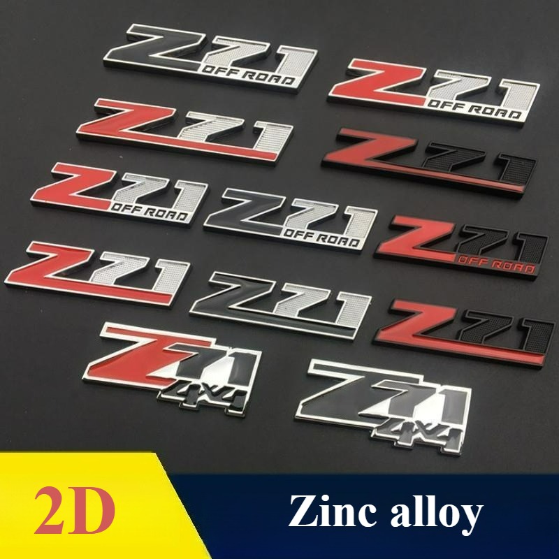 Autocollants métalliques 2D de - Car Accessories Sticker avis et prix