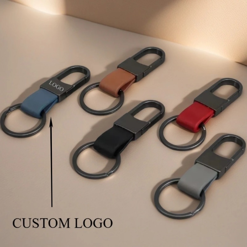 Porte-clés en cuir de mode Log - Car Accessories Name avis et prix