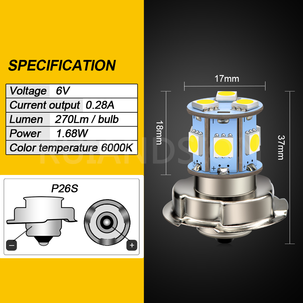 RUIANDSION 4 pièces P26S Phare - Car Accessories Xcent avis et prix