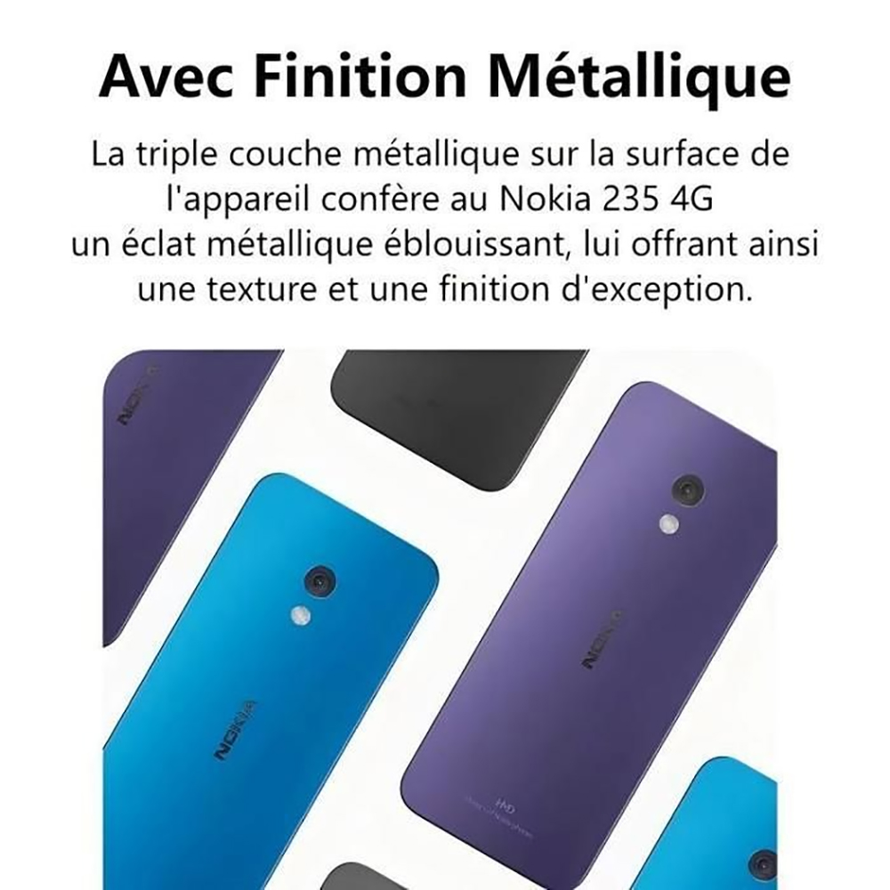 Téléphone de secours Nokia 235 - Fm Transmitter avis et prix