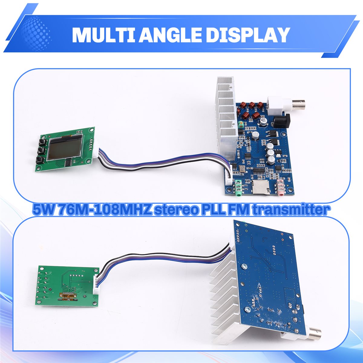 Kits DIY OKgood 5W 76M-108MHZ  - Fm Transmitter avis et prix