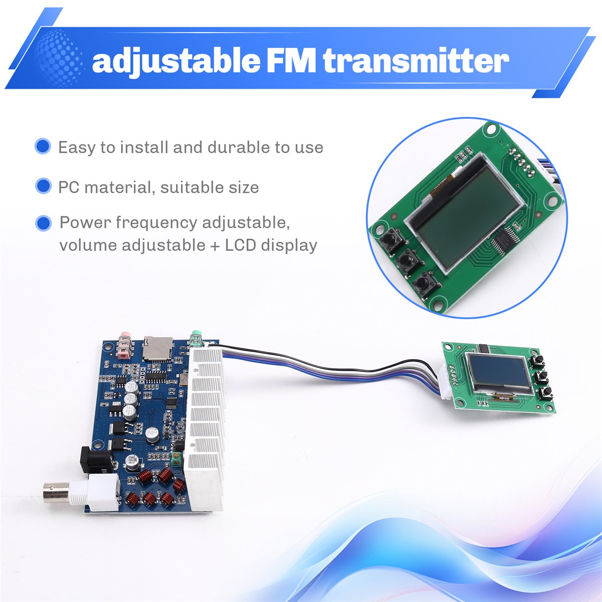 Kits DIY OKgood 5W 76M-108MHZ  - Fm Transmitter avis et prix