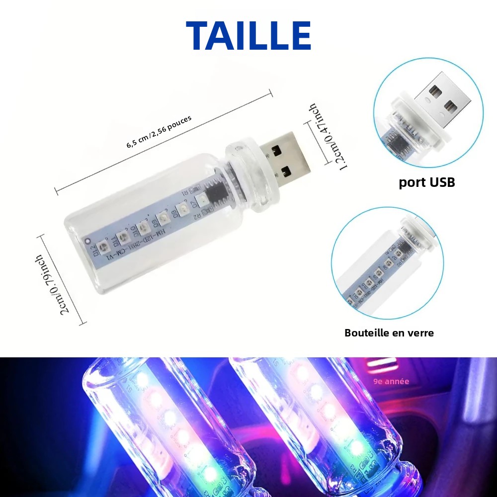 Lumière ambiante LED RGB, 13 m - Car Accessories Gift Ideas avis et prix