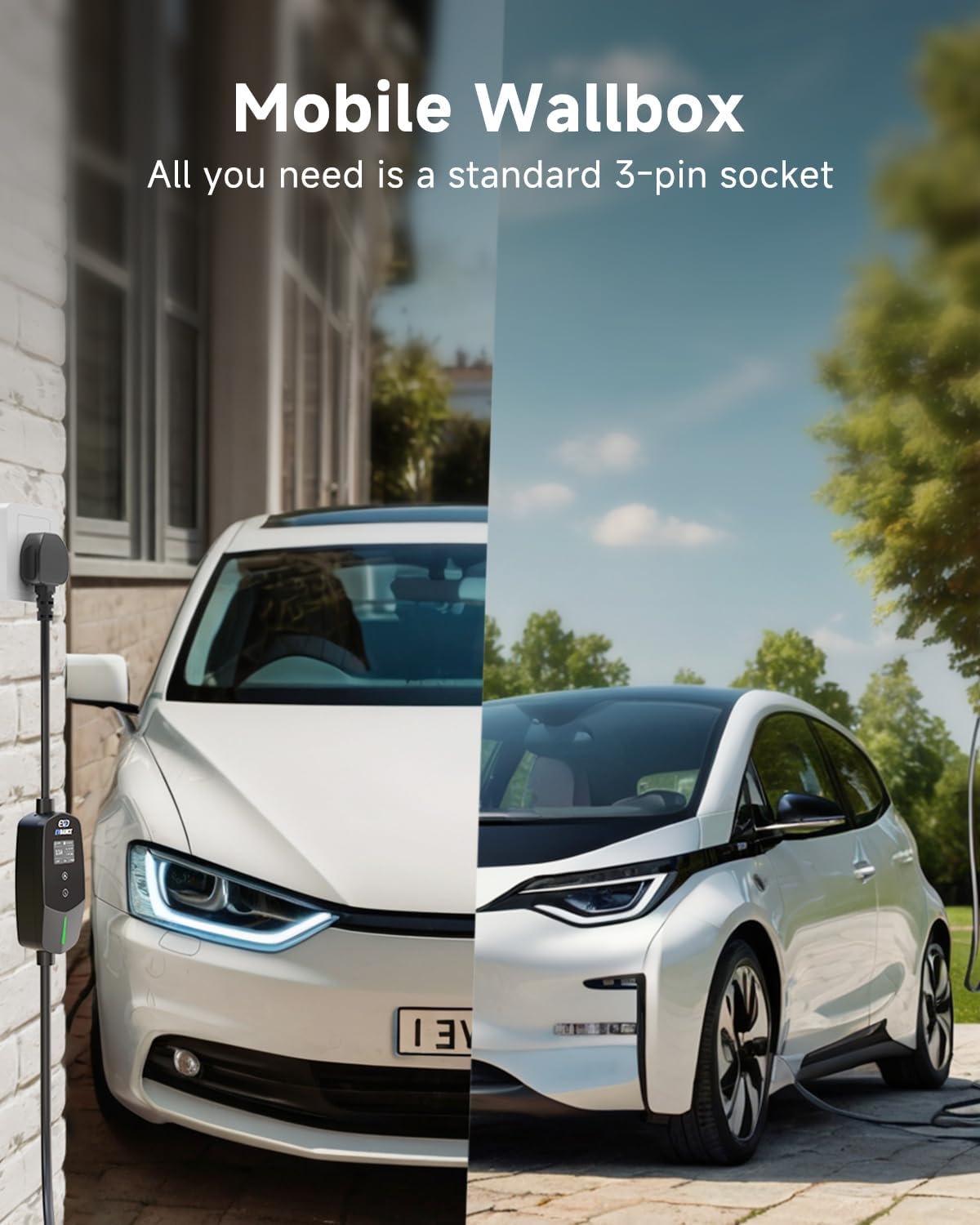 Chargeur EV portable EVDANCE,  - Car Accessories Uk avis et prix