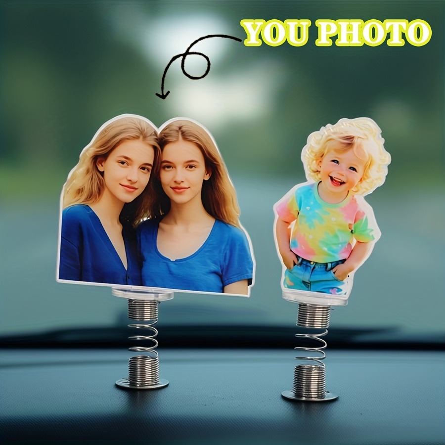 Ornement photo personnalisé en - Car Accessories Etsy avis et prix