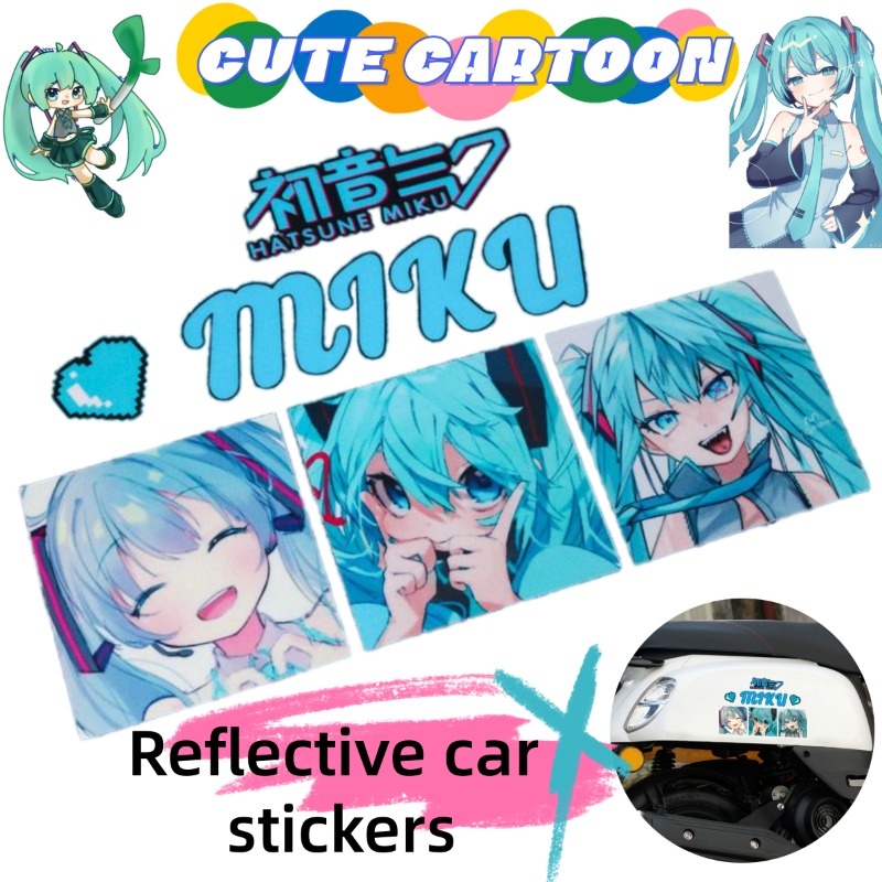 Nouveaux autocollants réfléchi - Car Accessories Cute avis et prix
