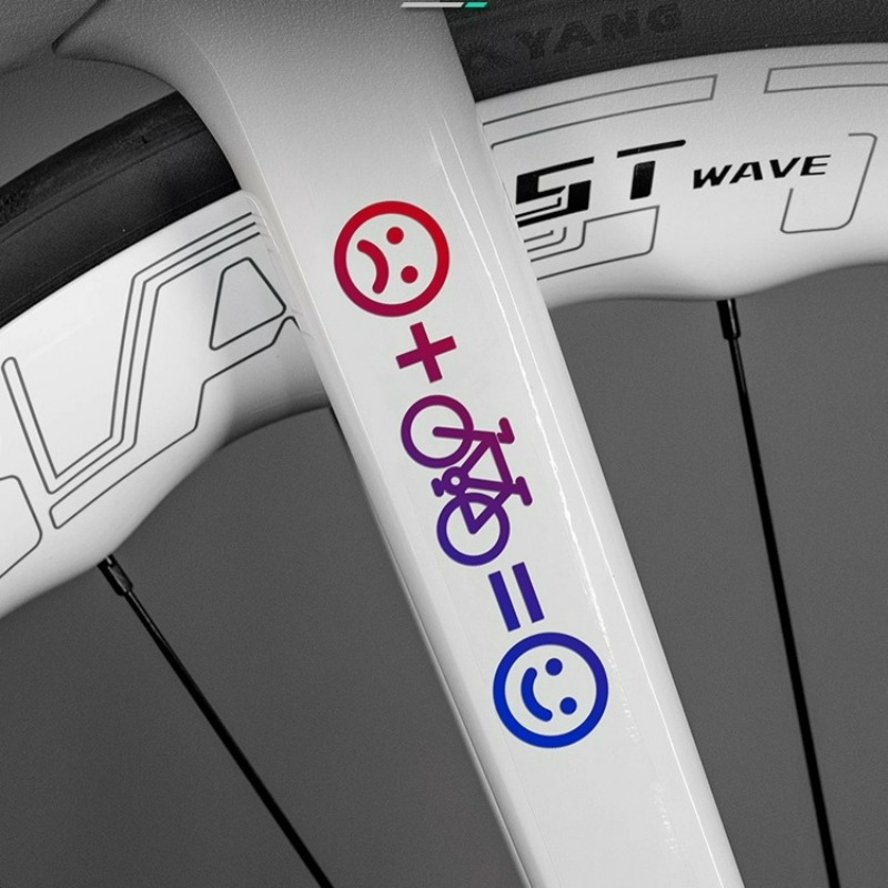 Autocollants de vélo visage he - Car Accessories Gift Ideas avis et prix