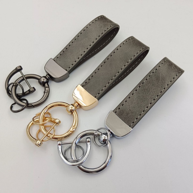 Porte-clés en cuir décoloré av - Car Accessories Name avis et prix
