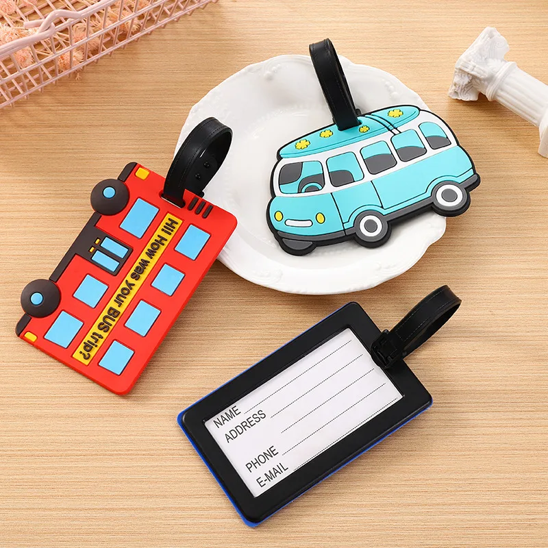 Étiquettes de bagage en Silico - Car Accessories Name avis et prix