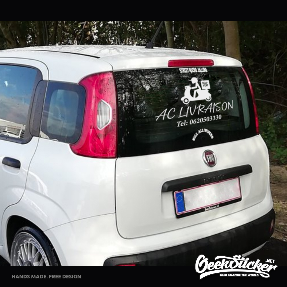 Autocollant personnalisé pour  - Car Accessories Name avis et prix