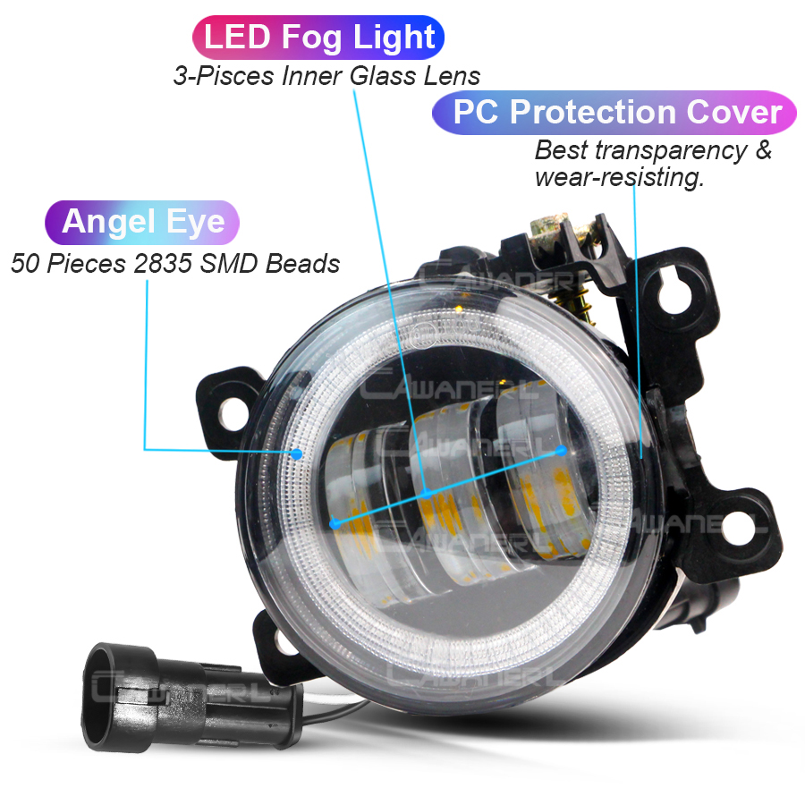 Phare antibrouillard Angel Eye - Car Accessories Xcent avis et prix